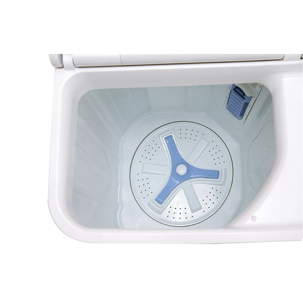 Haier Toughened Glass Lid 10 Kg  Semi Automatic Washing Machine HTW100-178BK